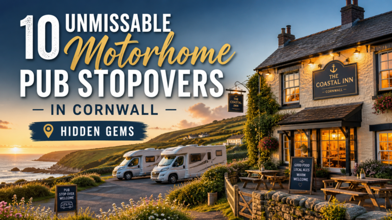 10 Unmissable Motorhome Pub Stopovers in Cornwall (Hidden Gems)