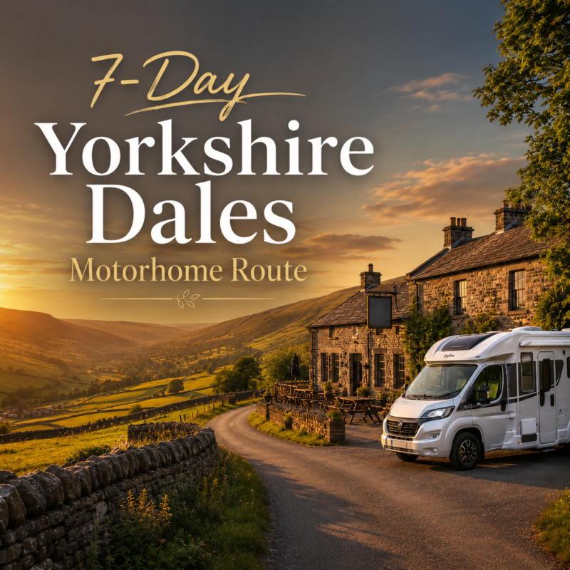 7 Day Yorkshire Dales Motorhome Route
