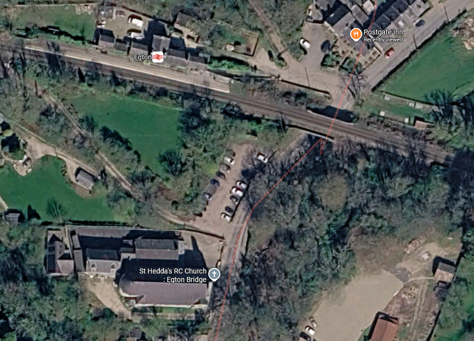 postgate inn motorhome parking