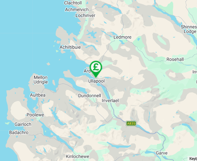 Ullapool Latheron Car Park NC500 Motorhome Stopover